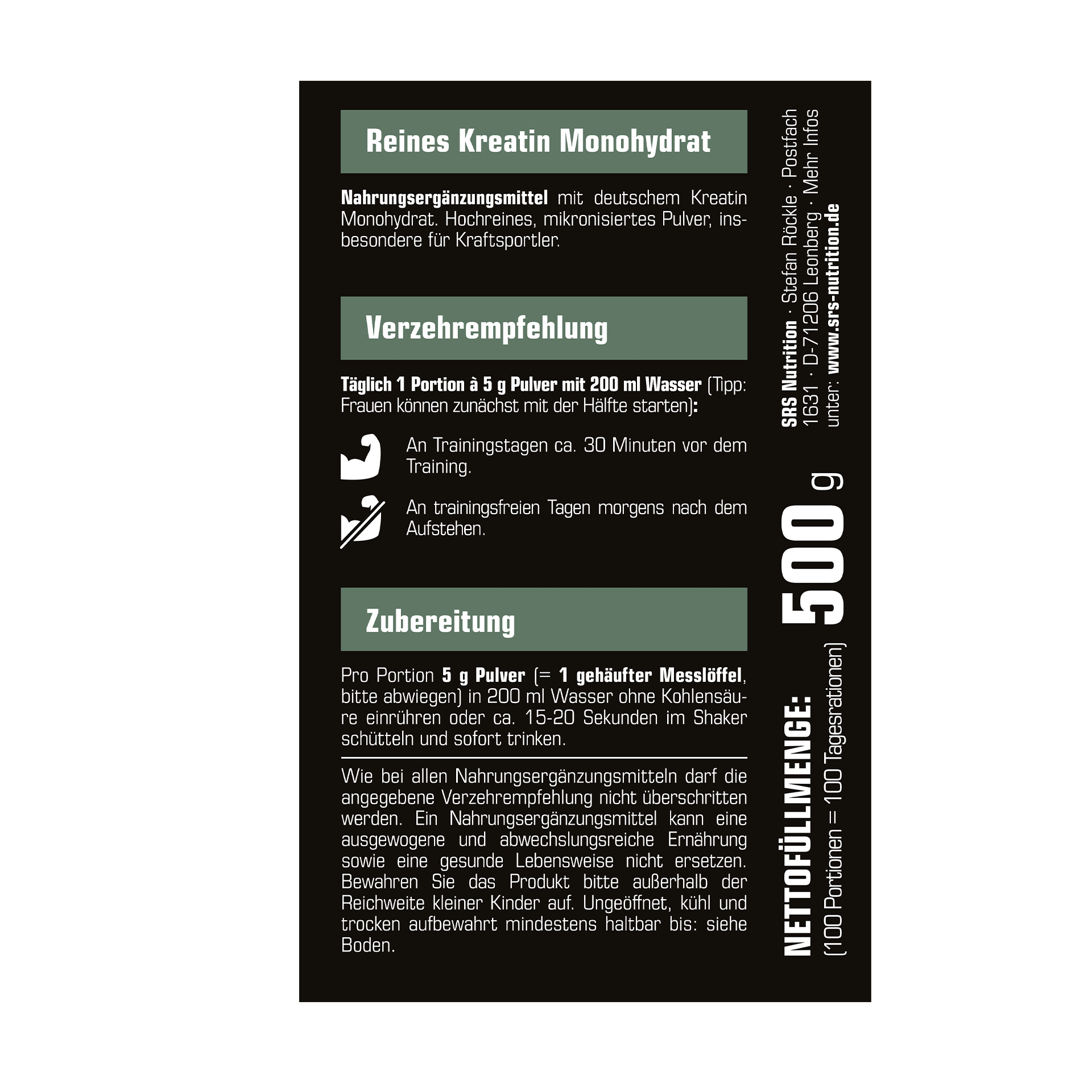 Kreatin Monohydrat